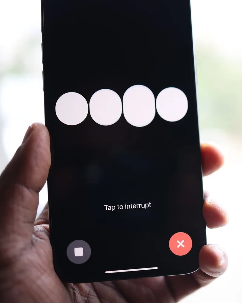 Voizbot AI voice assistant handling a call